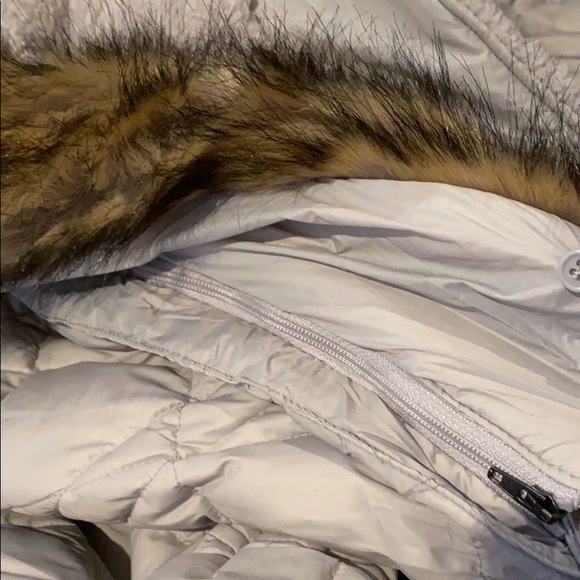 Eddie Bauer Lanely Hybrid Down Parka Jacket Gray - Picture 7 of 16